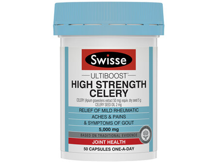 Swisse Ultiboost High Strength Celery 50 Capsules