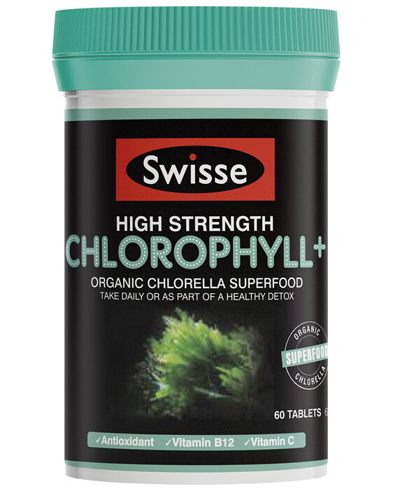 Swisse Ultiboost High Strength Chlorophyll+ 60 tablets