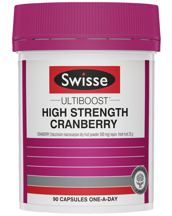 Swisse Ultiboost High Strength Cranberry 90 Pack