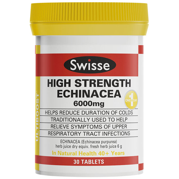 Swisse Ultiboost High Strength Echinacea 30 tablets