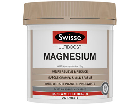 Swisse Ultiboost Magnesium 200 Tablets
