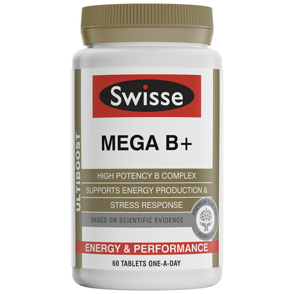 Swisse Ultiboost Mega B+ 60 tablets