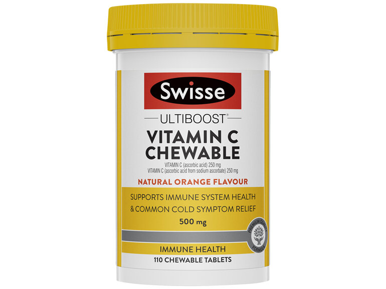 Swisse Ultiboost Vitamin C Chewable 110 Tablets