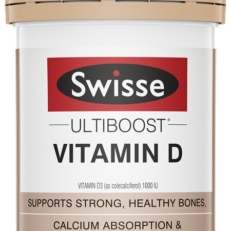 Swisse Ultiboost Vitamin D 250 Capsules
