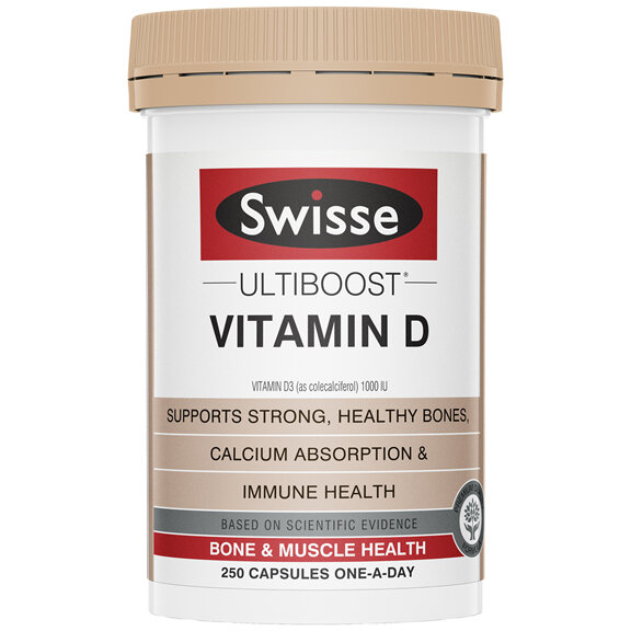 Swisse Ultiboost Vitamin D 250 tablets