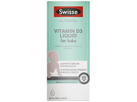 Swisse Ultinatal Vitamin D3 Liquid for Baby 30mL