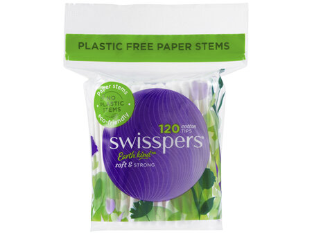 Swisspers Cotton Tips Paper 120s
