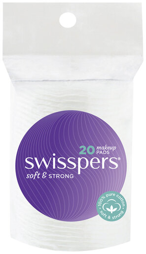 Swisspers Make-Up Pads 20 pack