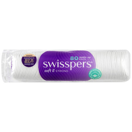 Swisspers Make-Up Pads 80 pack