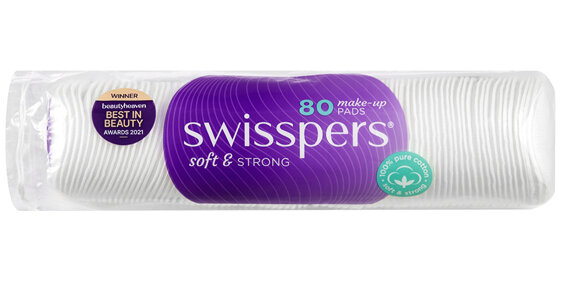 Swisspers Make-Up Pads 80 pack