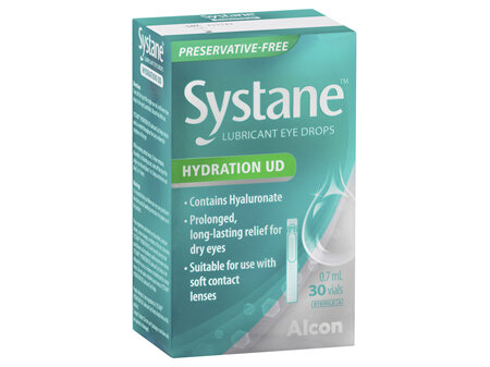Systane Hydration Lubricant Eye Drops Unit Dose 0.7ml 30s