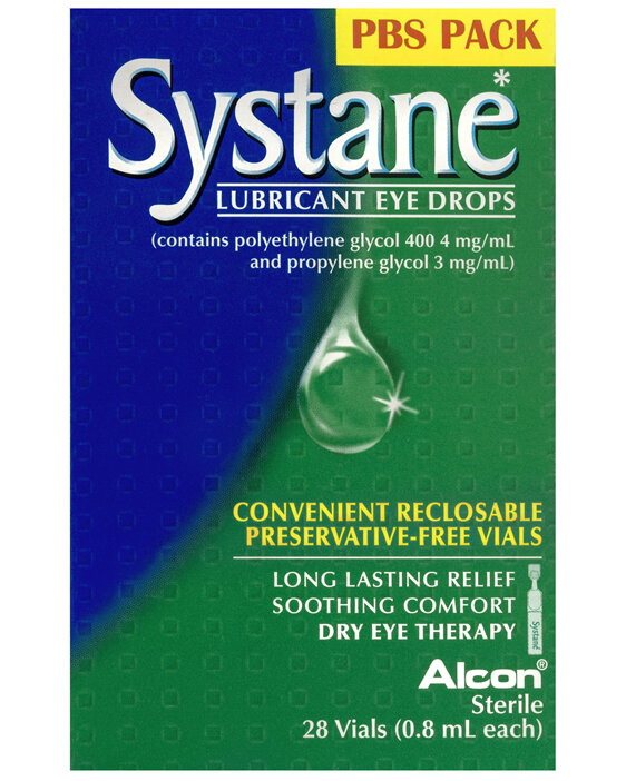Systane Lubricant Eye Drops 28 x 0.8 mL
