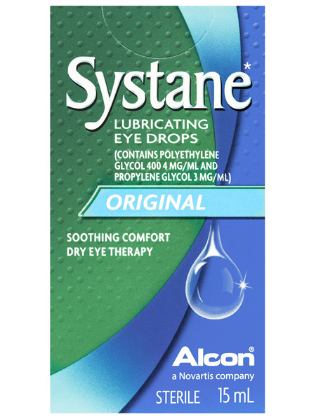 Systane Original Lubricating Eye Drops 15mL for Dry Eyes