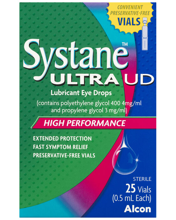 Systane Ultra UD Lubricant Eye Drops 25 x 0.5mL
