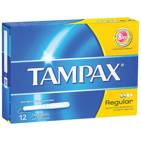 TAMPAX Tampon Regular 12s
