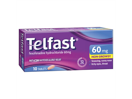 Telfast 60mg Tablets 20s