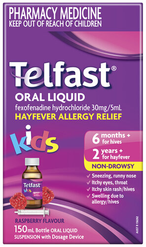 Telfast Oral Liquid 150mL 6 mg/mL