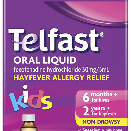 Telfast Oral Liquid 150mL 6 mg/mL