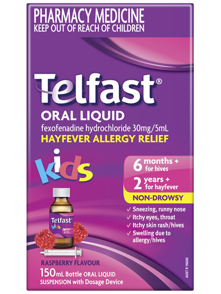 Telfast Oral Liquid 30mg / 5mL 150mL