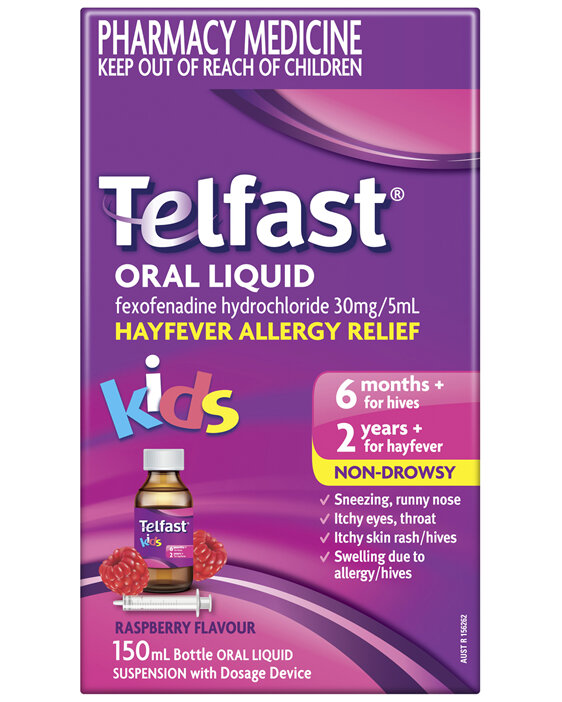 Telfast Oral Liquid 30mg / 5mL 150mL