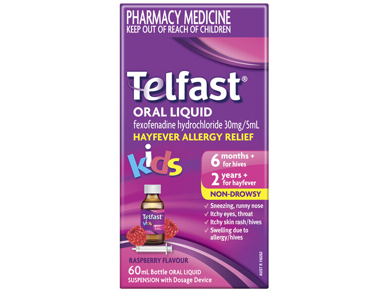 Telfast Oral Liquid 30mg / 5mL 60mL