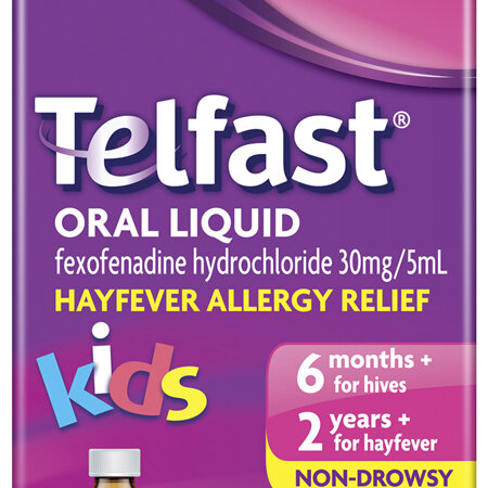 Telfast Oral Liquid 60mL 6 mg/mL