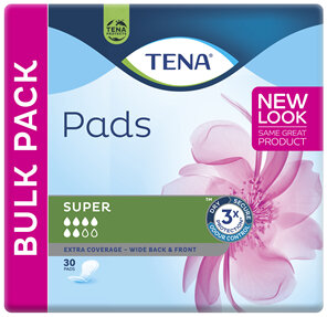 TENA Pads Super 30 Pack