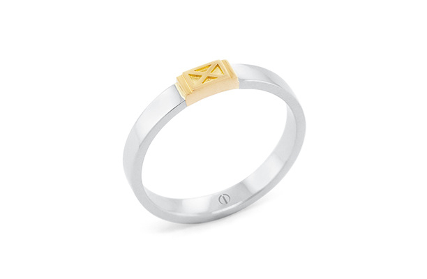 The Delicate Collection Empire Mens Wedding Ring