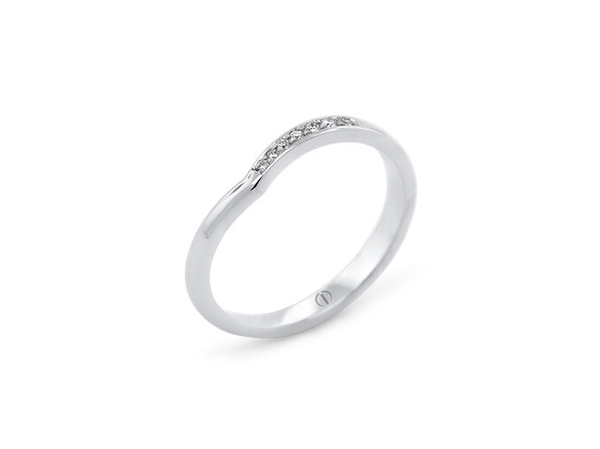 The Delicate Collection Infinity Delicate Ladies Wedding Ring
