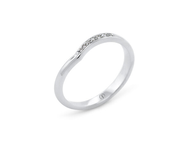 The Delicate Collection Infinity Delicate Ladies Wedding Ring