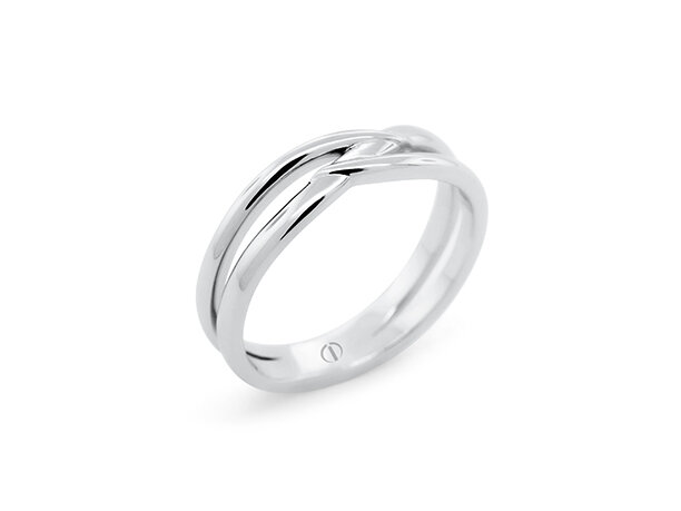 The Delicate Collection Infinity Mens Wedding Ring