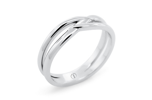 The Delicate Collection Infinity Mens Wedding Ring