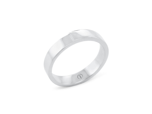 The Delicate Collection Lidz Mens Wedding Ring