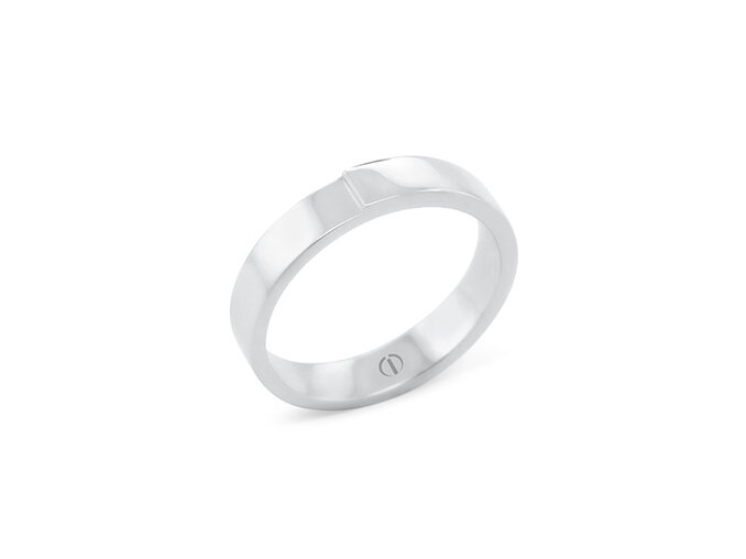 The Delicate Collection Lidz Mens Wedding Ring
