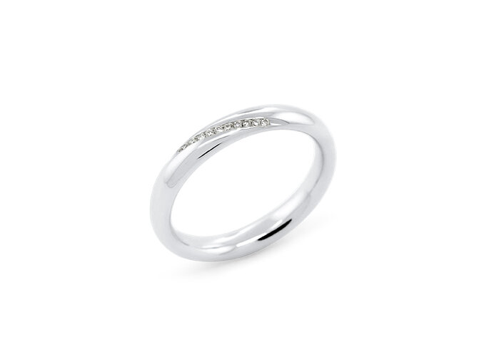 The Delicate Collection Stellad Evo Ladies Wedding Ring