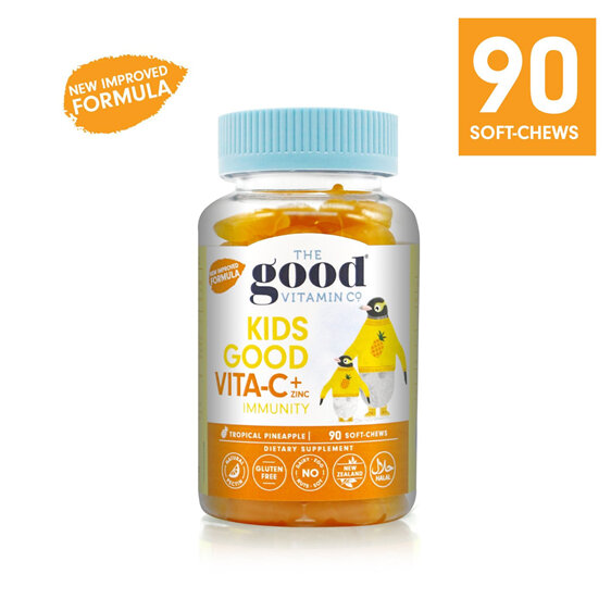 The Good Vitamin Co. Kids Good Vitamin C + Zinc Immunity 90 Gummies
