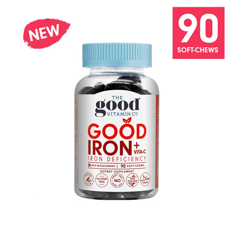 The Good Vitamin Co Good Iron and Vita C 90 chews