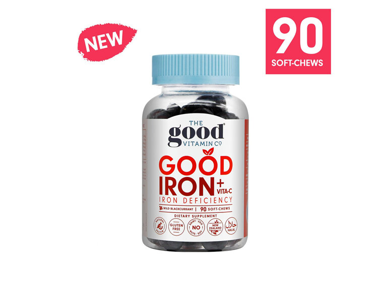 The Good Vitamin Co Good Iron and Vita C 90 chews