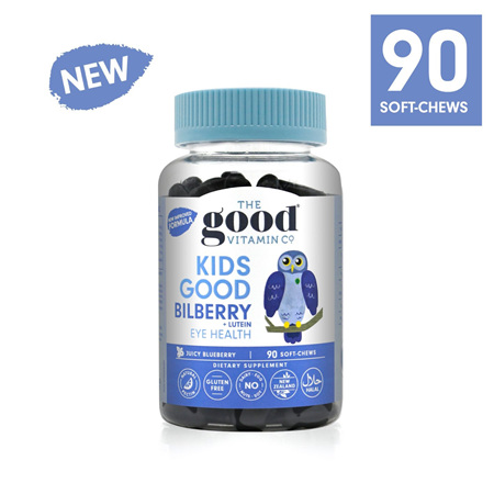 The Good Vitamin Co Kids Good BILBERRY and LUTEIN 90 chews