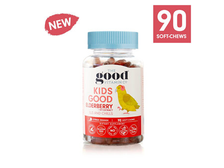 The Good Vitamin Co Kids Good ELDERBERRY and IVY EXTRACT 90 Chews
