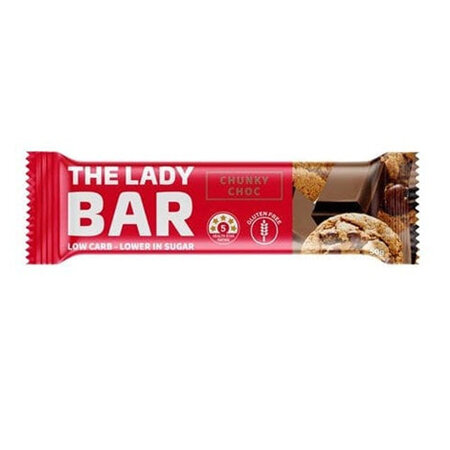 The Lady Bar Chunky Choc 50g