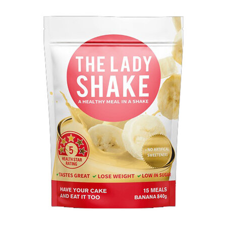 The Lady Shake Banana 840g