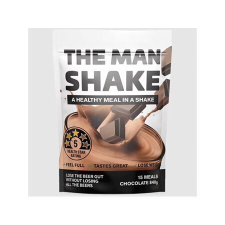 The Man Shake Chocolate 840g