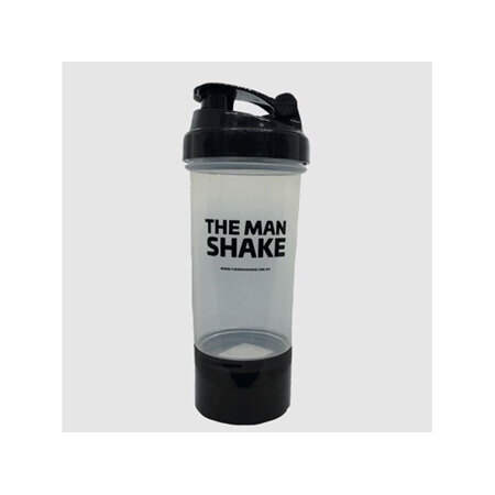 The Man Shake Shaker Black 600ml