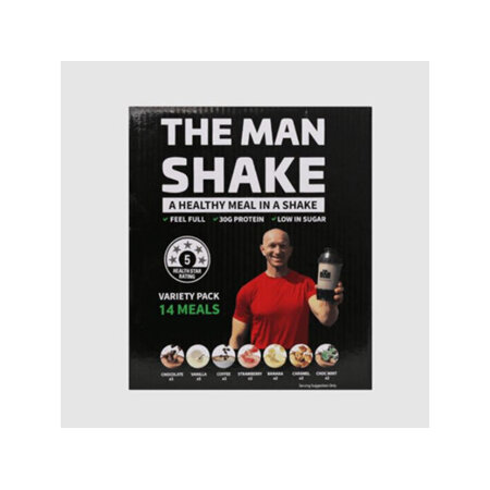 The Man Shake Variety Pack 14 Sachets