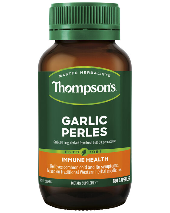 Thompson's Garlic Perles 180 Capsules