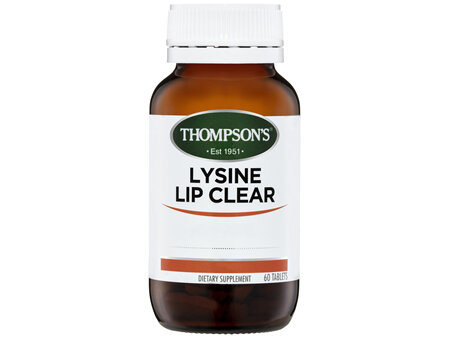 Thompson's Lysine Lip Clear 60 tabs