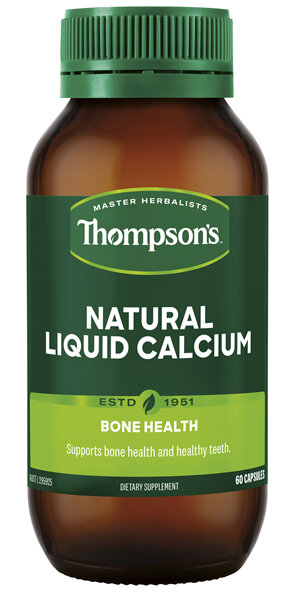 Thompson's Natural Liquid Calcium 60 caps