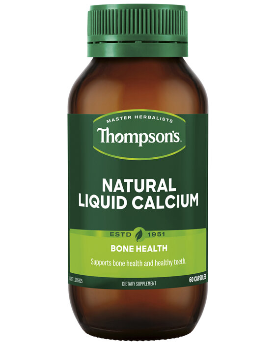 Thompson's Natural Liquid Calcium 60 caps
