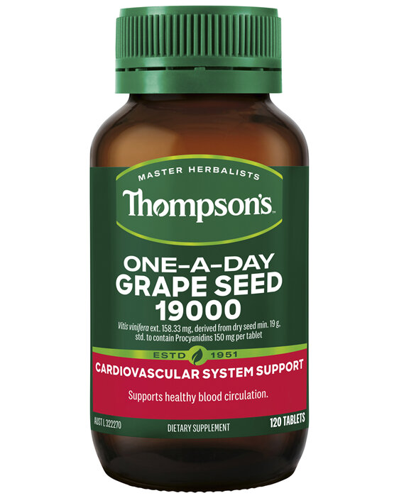 Thompson's One-a-day Grape Seed 19000mg 120 tabs